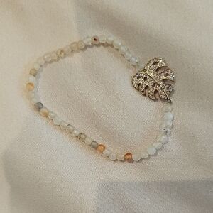 Tommy Bahama Beaded Bracelet with Silver Butterfly